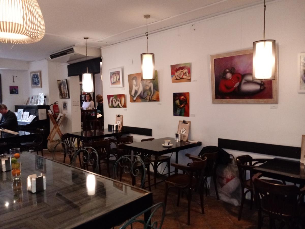 Exposición en Bar restaurante La Fontana